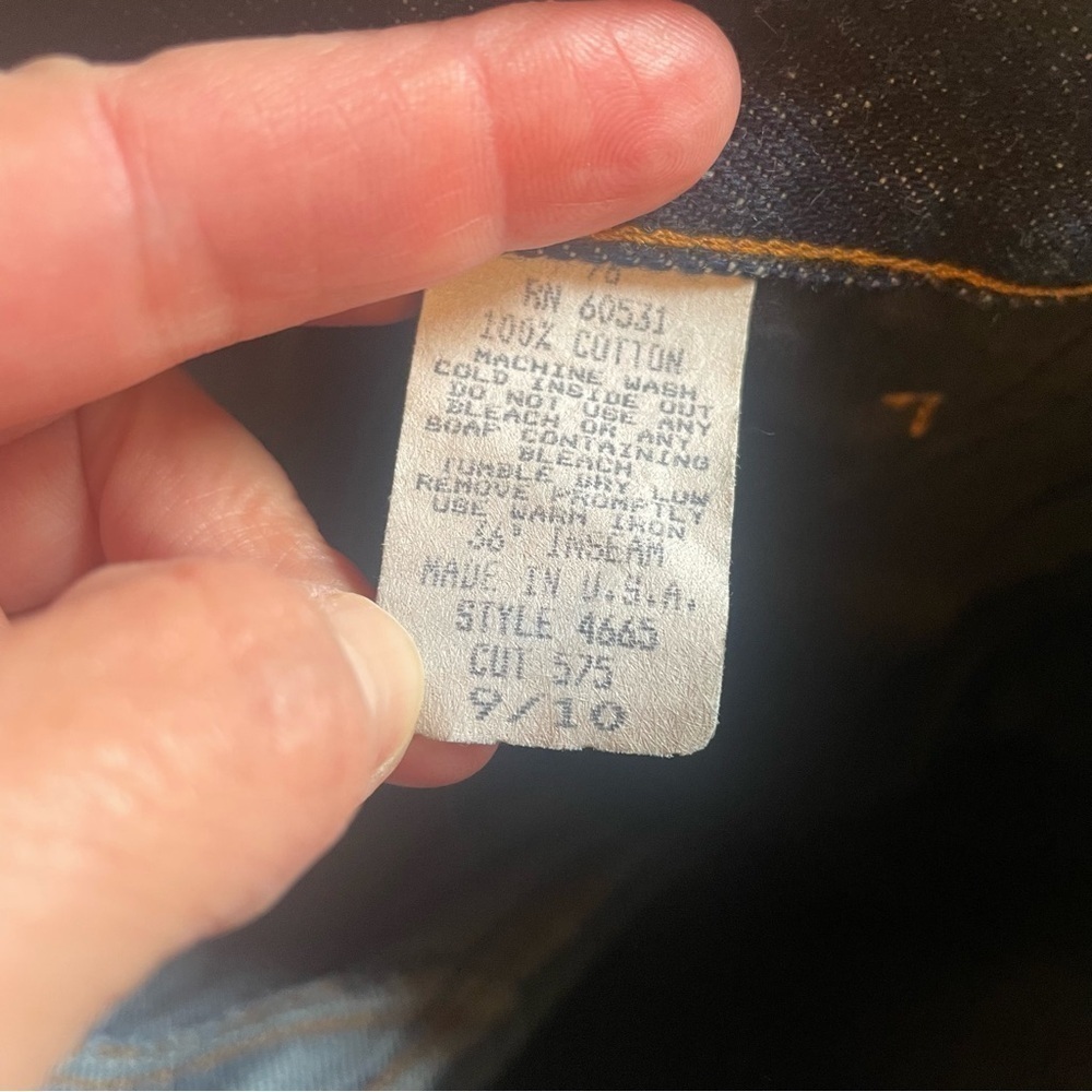 Vintage Rough Rider Jeans High Rise - Picture 4 of 4